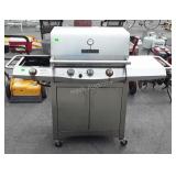 Front avenue stainless steel three burner propane