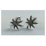 Sterling silver earrings