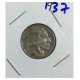 1937 Buffalo Nickel