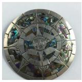 Sterling Silver Mother of Pearl Pin