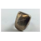 Large Sterling Silver Ring Size 7