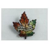 Sterling Silver "Vangrven" Pin