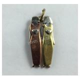 Sterling Silver Sister Pendant
