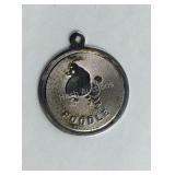 Sterling Silver Poodle Charm