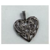 Sterling Silver Heart Pendant