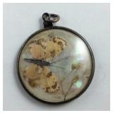 Antique Butterfly Pendant
