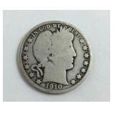 1910 Barber Half Dollar