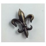 Sterling Silver Fleur de lis Pin