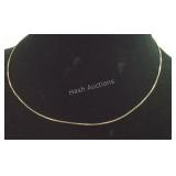 Sterling Silver 18 inch Box Link Chain