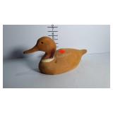 Duck decoy, unpainted work in progress