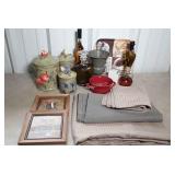 Kitchen decor- fruit design canister set, flavored