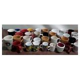 Group lot of coffee mugs