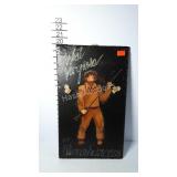 Painted slate wall hanging, WV Mountaineers