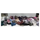 Group of 29 scarves
