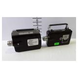 2 Vintage movie cameras, Cine-Kodak magazine type