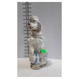 Jim Beam collector bottle, poodle shaped