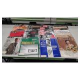 Group of various magazines, includes life, look,