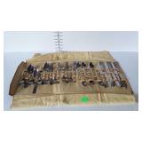 Flatware case with Branford Silver Plate flatware