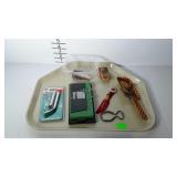 Trinkets - fishing lures, noise makers, Valley