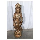 Designers Statue, 38" tall, plaster made Lady