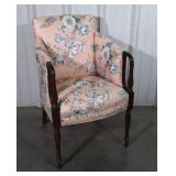 Accent Chair, lovely frame chair with floral