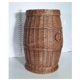 Basket, hamper style 23" tall