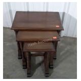 3pc Nest of side Tables, nice look and condition
