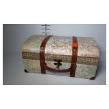 Home decor storage box, trunk shaped - 15 x 10 x 7