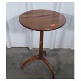 Candle Stand, knotty pine stand with nice