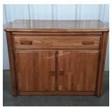 Broyhill Furniture., Oak Server bar type with