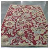 Pottery Barn Wool hook style 5x8ft Rug in Emerson
