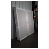King Size Mattress with the double twin box