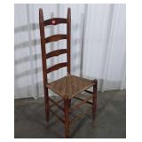 Farm Chair, cane seat high ladder back style