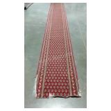 Runner Rug, wear is present as shown, 2.3w x