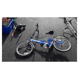Two schwinn hide away bicycles they do fold in
