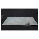 Single piece of half inch thick 8 foot long and