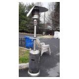 Hiland patio propane heater 87 inches tall lid is