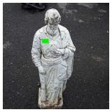 Concrete outdoor garden Religious Statue, 24"