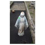 Concrete outdoor "Mary" religious Figure Statue,