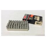 Ammo, 45 auto 230gr