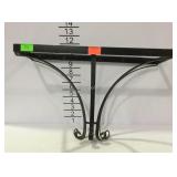 Wrought iron wall hanging
