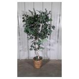 Home Decor everlasting Tree in basket planter