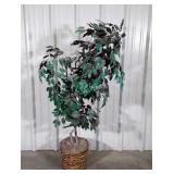 Home Decor everlasting Tree in basket planter