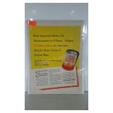 Life Magazine advertising page in plastic