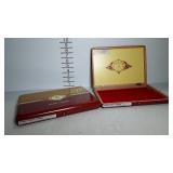 2 Wooden cigar boxes