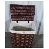 Wicker Laundry Basket Hamper