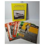 9 Golfing magazines dated between 1949 & 1957, and