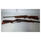 2 Toy BB rifles - Daisy has barrel grip damage
