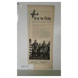 Life Magazine advertising page in plastic