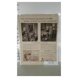 Life Magazine advertising page in plastic